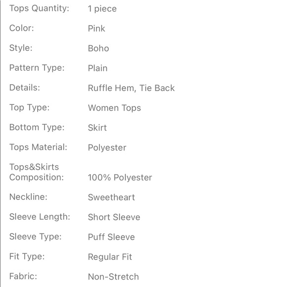 SHEIN Two Piece Pale Pink - Picture 7 of 7